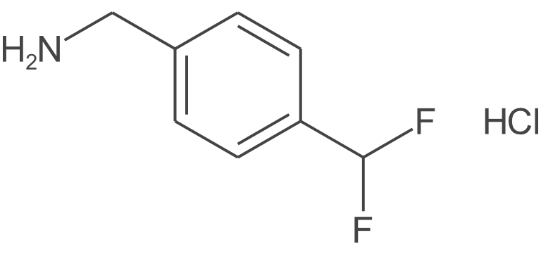 [4-(二氟甲基)苯基]甲胺;盐酸盐