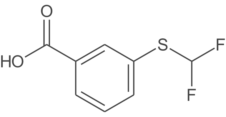 3-((二氟甲基)硫代)苯甲酸