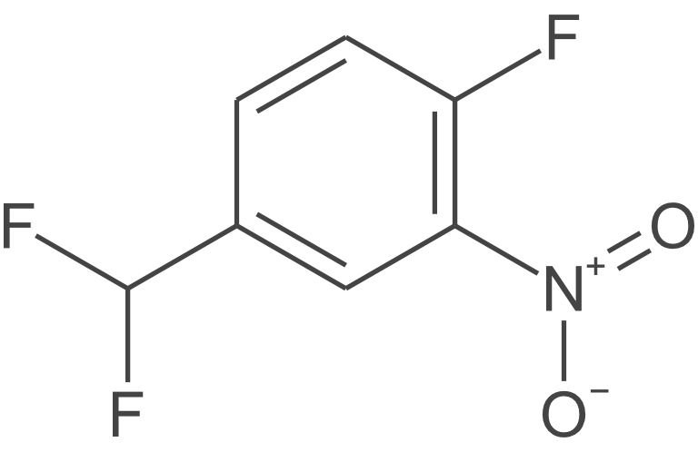 4-(二氟甲基)-1-氟-2-硝基苯