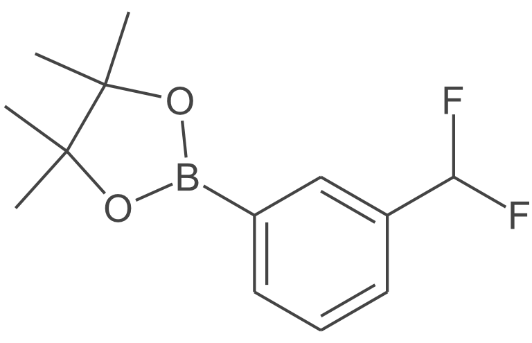 2-(3-(二氟甲基）苯基)-4,4,5,5-四甲基-1,3,2-二氧杂硼烷