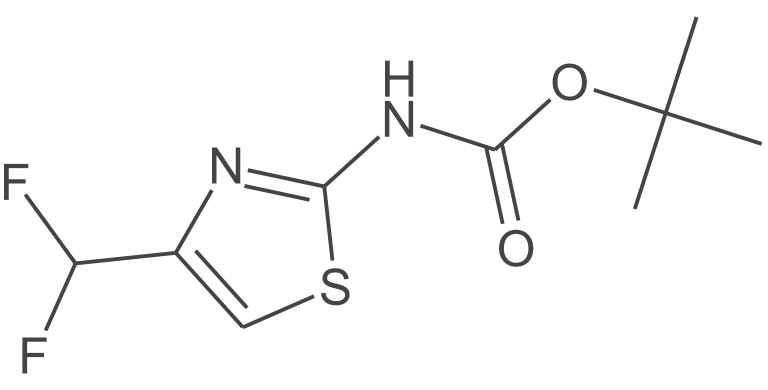(4-(二氟甲基)噻唑-2-基)氨基甲酸叔丁酯