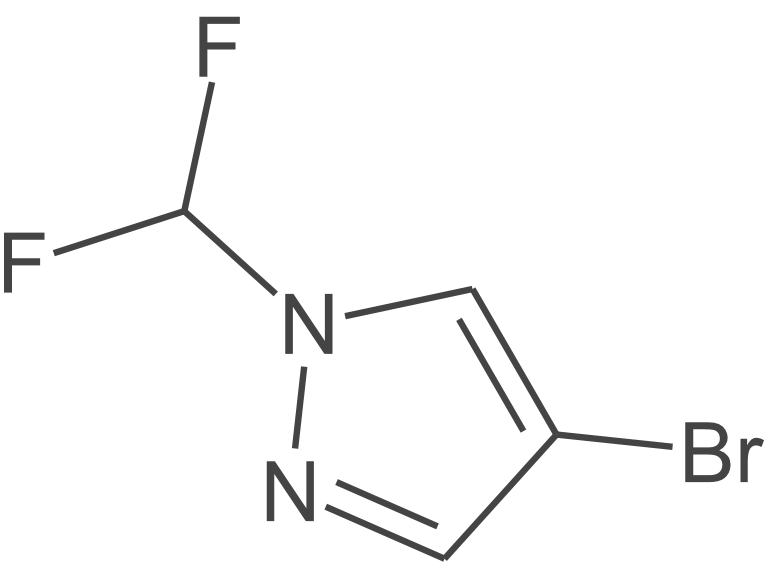 4-溴-1-(二氟甲基)-1H-吡唑