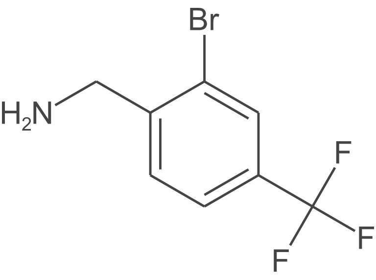 (2-溴-4-(三氟甲基)苯基)甲胺