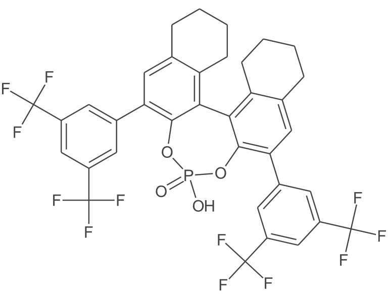 (R)-3,3'-双[3,5-二(三氟甲基)苯基]-5,5',6,6',7,7',8,8'-八氢-1,1'-联萘酚膦酸酯