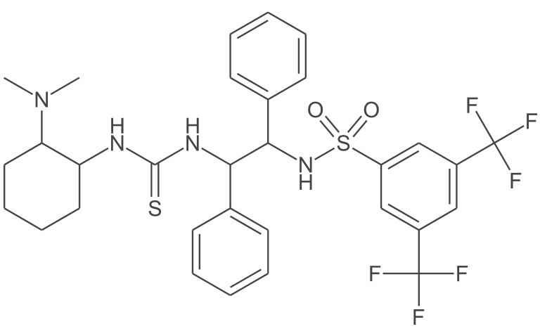 [N-[(1R,2R)-2-[[[[(1R,2R)-2-(二甲基氨基)环己基]氨基]硫代甲基]氨基]-1,2-二苯基乙基]-3,5-双三氟甲基苯磺酰胺