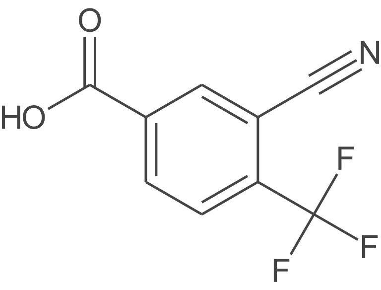 3-氰基-4-(三氟甲基)苯甲酸
