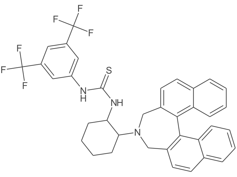 N-[3,5-双(三氟甲基)苯基]-N’-[(1S,2S)-2-[(11bS)-3,5-二氢-4H-联萘并[2,1-c:1’,2’-e]氮杂卓-4-基]环己基]硫脲