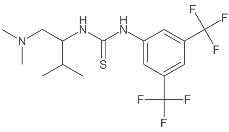 (R)-1-[3,5-双(三氟甲基)苯基]-3-[1-(二甲基氨基)-3-甲基丁-2-基]硫脲