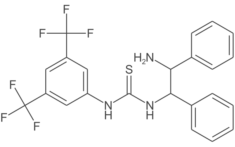 1-(((1R,2R)-2-氨基-1,2-二苯乙基)-3-(3,5-双(三氟甲基)苯基)硫脲