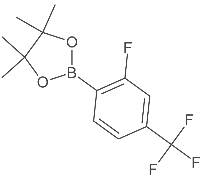 2-(2-氟-4-(三氟甲基)苯基)-4,4,5,5-四甲基-1,3,2-二氧杂硼烷