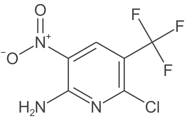 6-氯-3-硝基-5-(三氟甲基)吡啶-2-胺