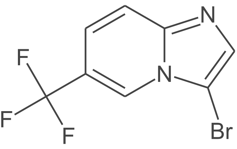 3-溴-6-(三氟甲基)咪唑并[1,2-a]吡啶