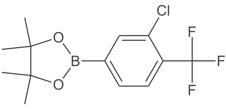2-(3-氯-4-(三氟甲基)苯基)-4,4,5,5-四甲基-1,3,2-二氧硼烷
