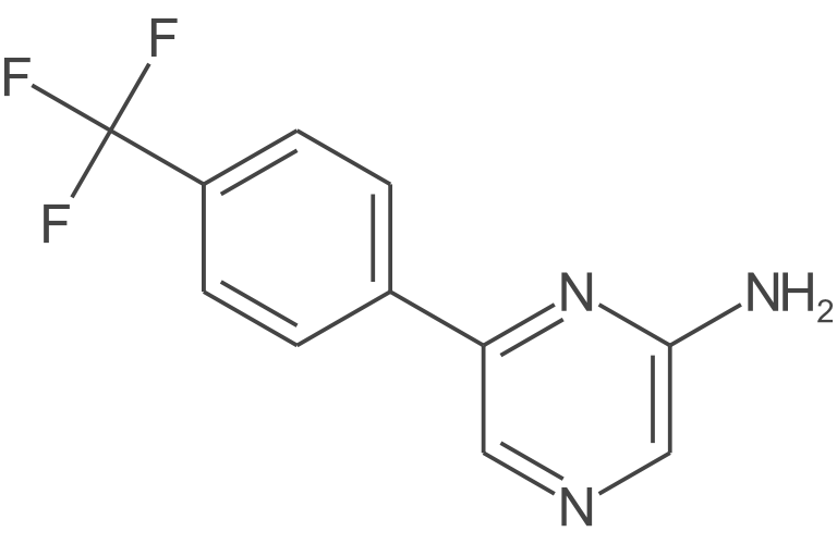 6-(4-(三氟甲基)苯基)吡嗪-2-胺