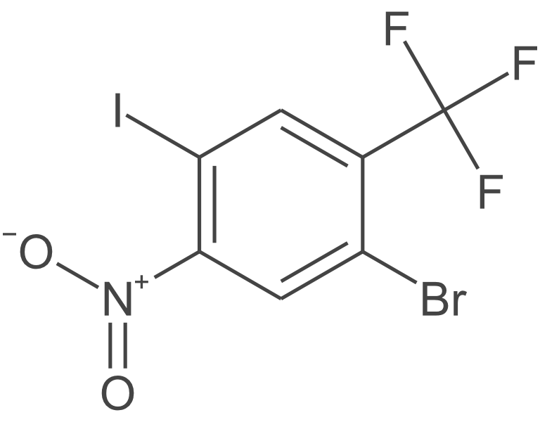 1-溴-4-碘-5-硝基-2-(三氟甲基)苯