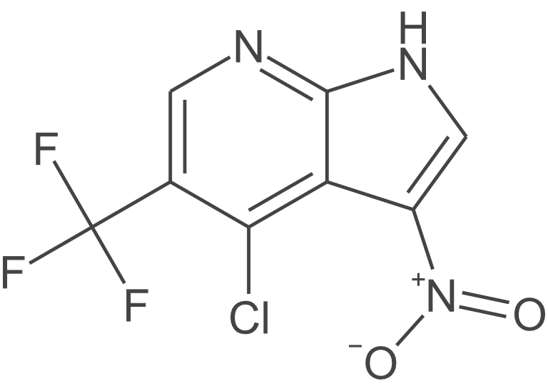 4-氯-3-硝基-5-(三氟甲基)-1H-吡咯并[2,3-b]吡啶