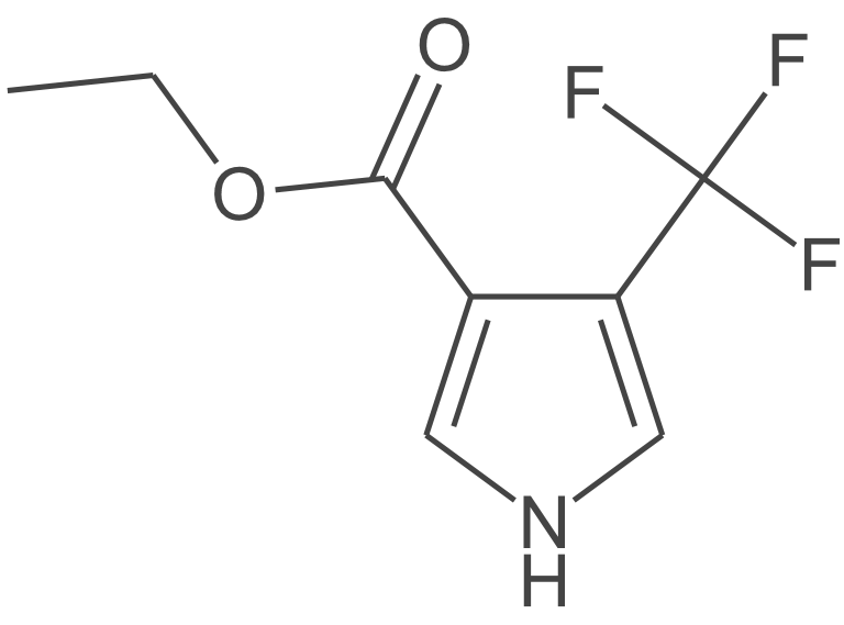 4-(三氟甲基)-1H-吡咯-3-羧酸乙酯