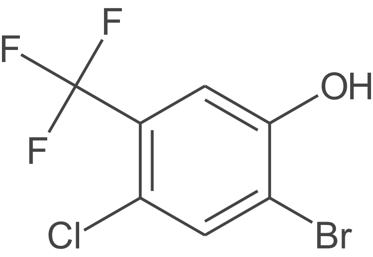 2-溴-4-氯-5-三氟甲基苯酚