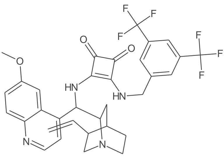 3-[[[3,5-二(三氟甲基)苯基]甲基]氨基]-4-[[(8α,9S)-6'-甲氧基奎宁-9-基]氨基]-3-环丁烯-1,2-二酮