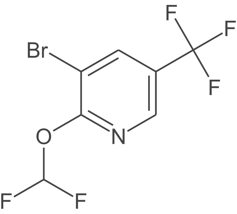 3-溴-2-(二氟甲氧基)-5-(三氟甲基)吡啶