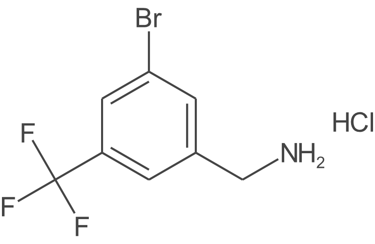 (3-溴-5-(三氟甲基)苯基)甲胺盐酸盐