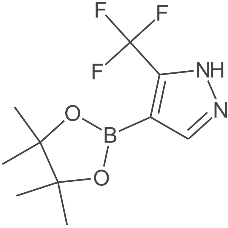 4-(4,4,5,5-四甲基-1,3,2-二氧硼戊环-2-基)-3-(三氟甲基)-1H-吡唑