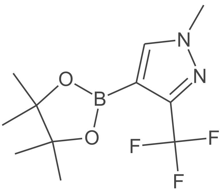 1-甲基-4-(四甲基-1,3,2-二氧硼戊环-2-基)-3-(三氟甲基)-1H-吡唑