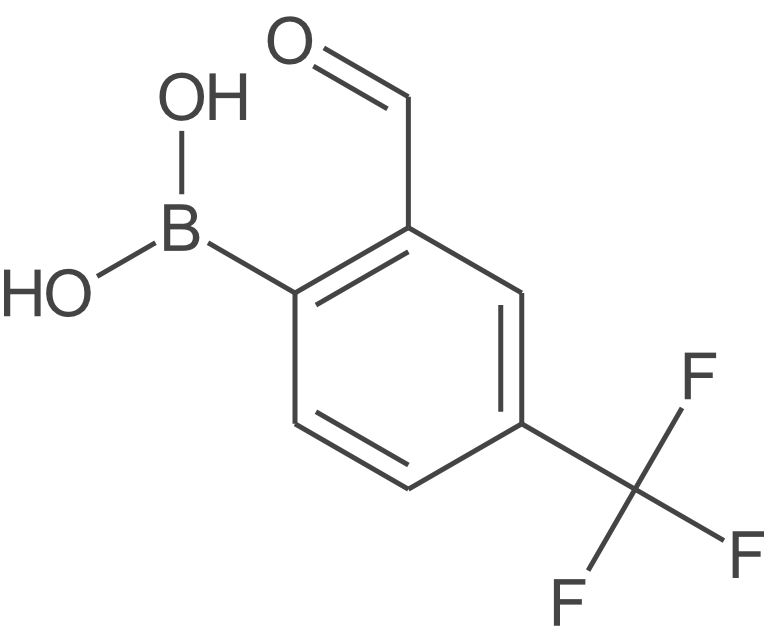 (2-甲酰基-4-(三氟甲基)苯基)硼酸