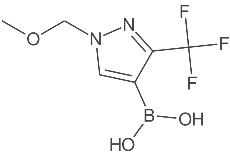 (1-(甲氧基甲基)-3-(三氟甲基)-1H-吡唑-4-基)硼酸