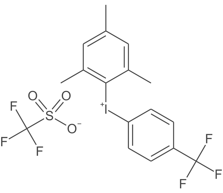 异三叉戟(4-(三氟甲基)苯基)碘鎓三氟甲磺酸盐
