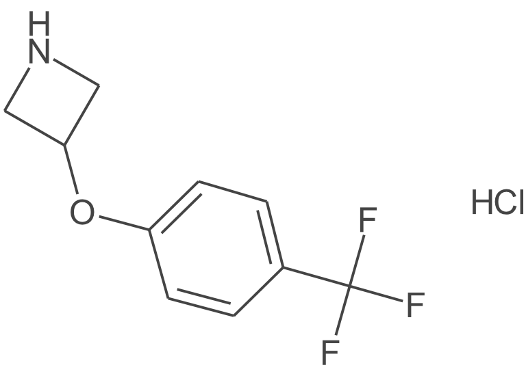 3-[4-(三氟甲基)苯氧基]氮杂环丁烷盐酸盐