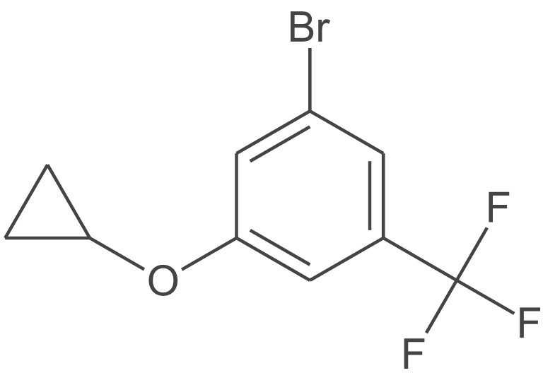 1-溴-3-环丙氧基-5-(三氟甲基)苯