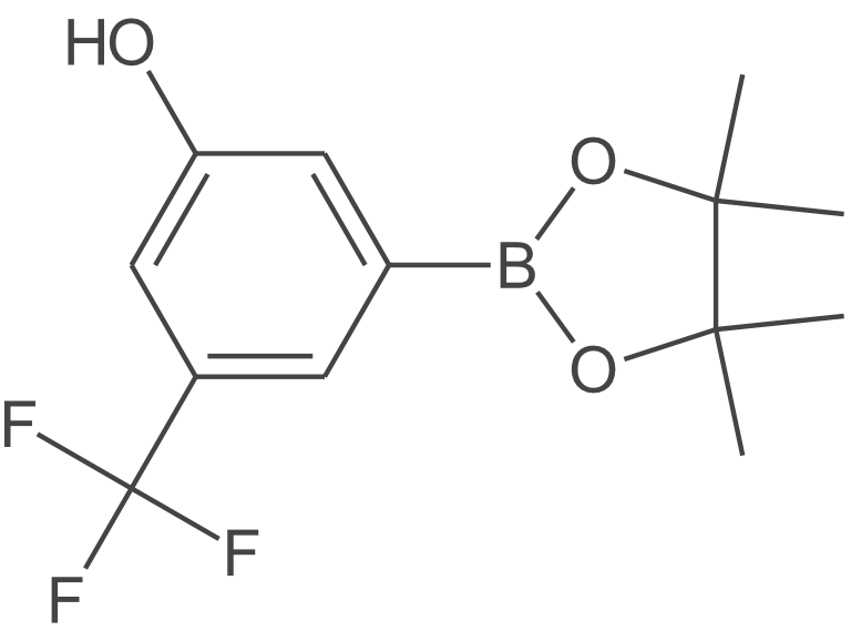 3-(4,4,5,5-四甲基-1,3,2-二氧硼烷-2-基)-5-(三氟甲基)苯酚