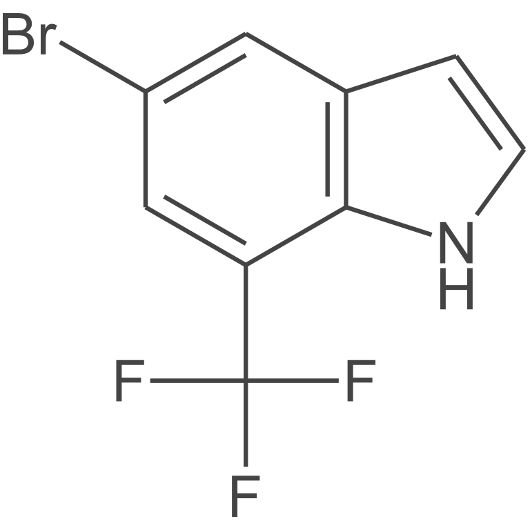 5-溴-7-(三氟甲基)-1H-吲哚