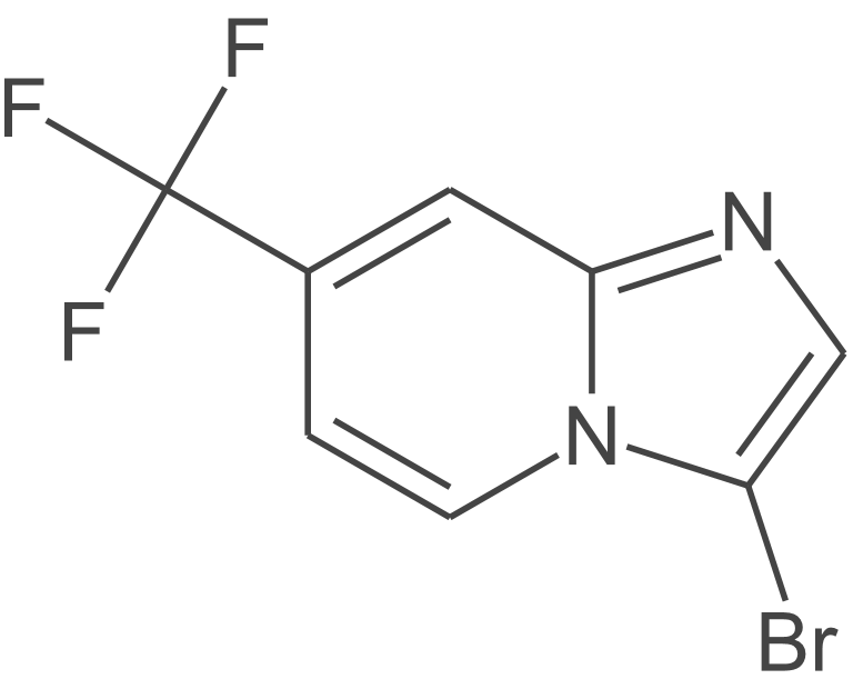 3-溴-7-(三氟甲基)咪唑并[1,2-a]吡啶