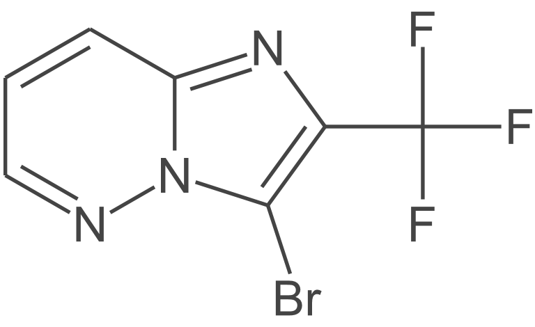 3-溴-2-(三氟甲基)咪唑并[1,2-b]哒嗪