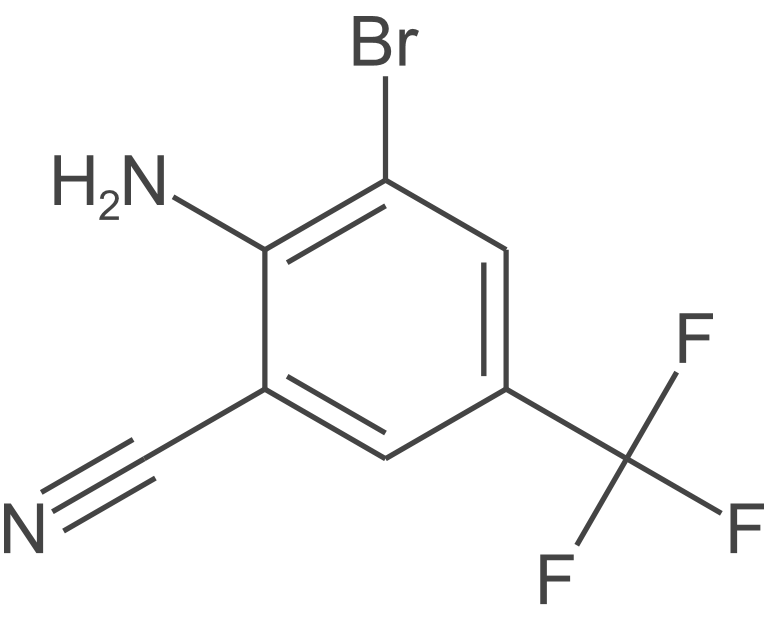 2-氨基-3-溴-5-(三氟甲基)苯甲腈