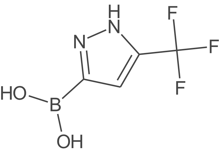 (5-(三氟甲基)-1H-吡唑-3-基)硼酸