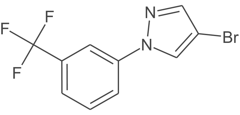 4-溴-1-(3-(三氟甲基)苯基)-1H-吡唑