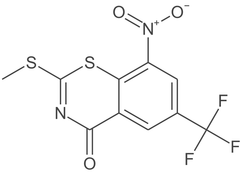 2-(甲硫基)-8-硝基-6-(三氟甲基)-4H-苯并[e][1,3]噻嗪-4-酮