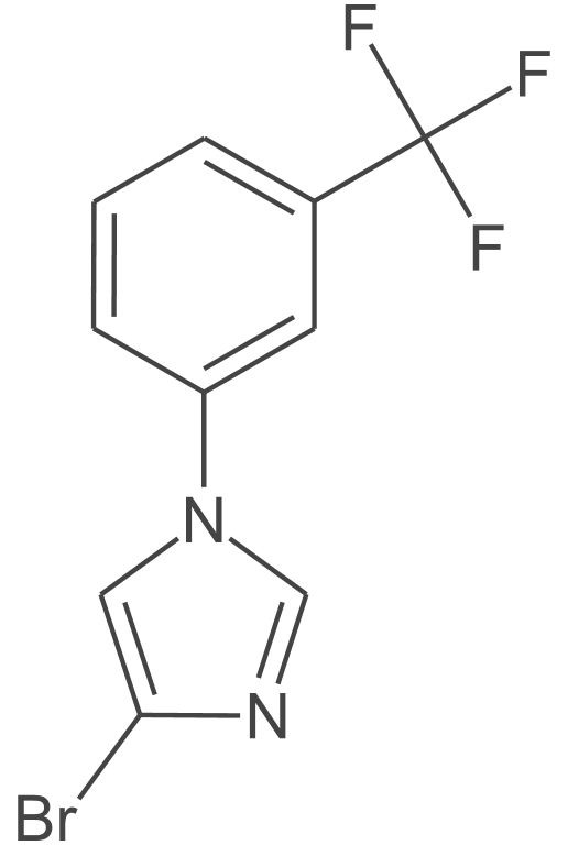 4-溴-1-(3-(三氟甲基)苯基)-1H咪唑