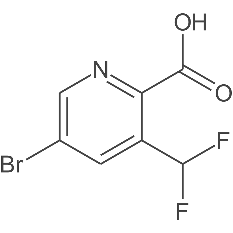 5-溴-3-(二氟甲基)吡啶甲酸
