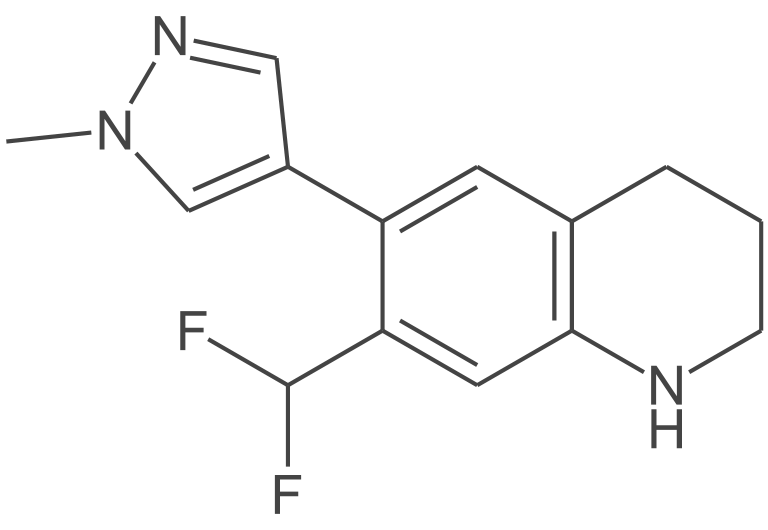 7-(二氟甲基)-6-(1-甲基-1H-吡唑-4-基)-1,2,3,4-四氢喹啉