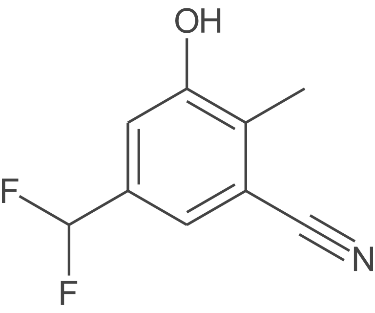 5-(二氟甲基)-3-羟基-2-甲基苄腈