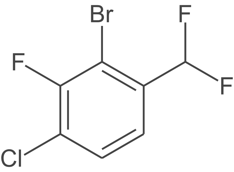 2-溴-4-氯-1-(二氟甲基)-3-氟苯