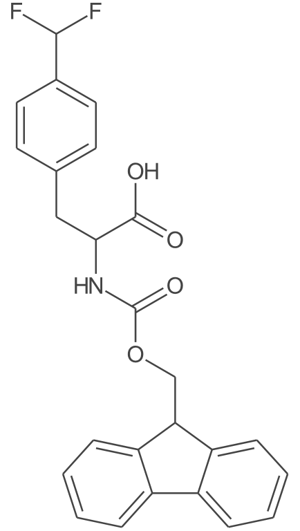 (S)-2-((((9H-芴-9-基)甲氧基)羰基)氨基)-3-(4-(二氟甲基)苯基)丙酸