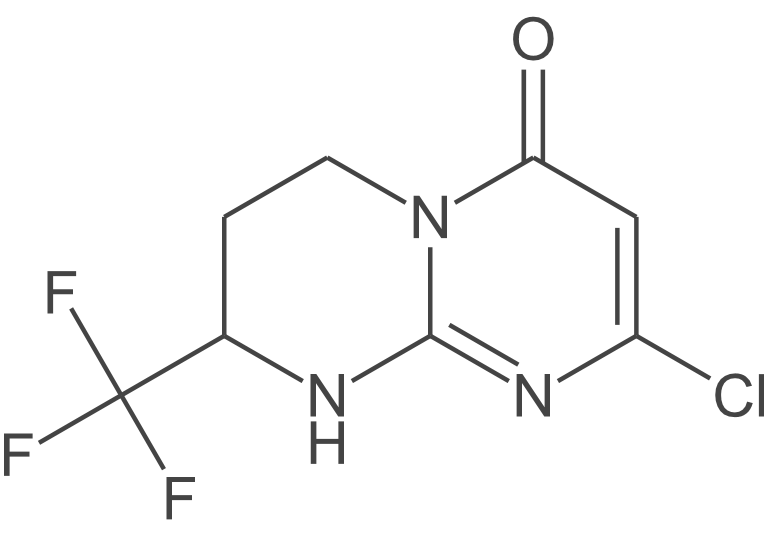 (8S)-2-氯1,6,7,8-四氢-8-(三氟甲基)-4H-嘧啶并[1,2-a]嘧啶-4-酮