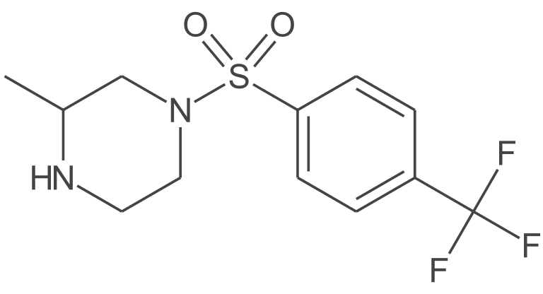 (S)-3-甲基-1-(4-(三氟甲基)苯基)磺酰基)哌嗪