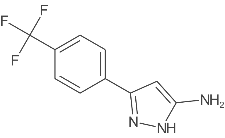 3-(4-(三氟甲基)苯基)-1H-吡唑-5-胺