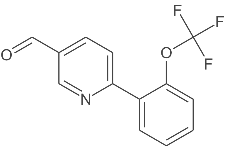 6-(2-(三氟甲氧基)苯基)烟醛